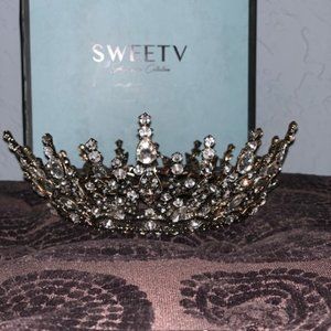 SWEETV Baroque Crown / Tiara